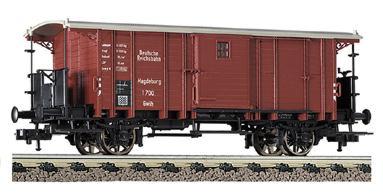 Box goods van with the end platforms type Gwi 'Magdeburg'<br /><a href='images/pictures/Fleischmann/5369.jpg' target='_blank'>Full size image</a>